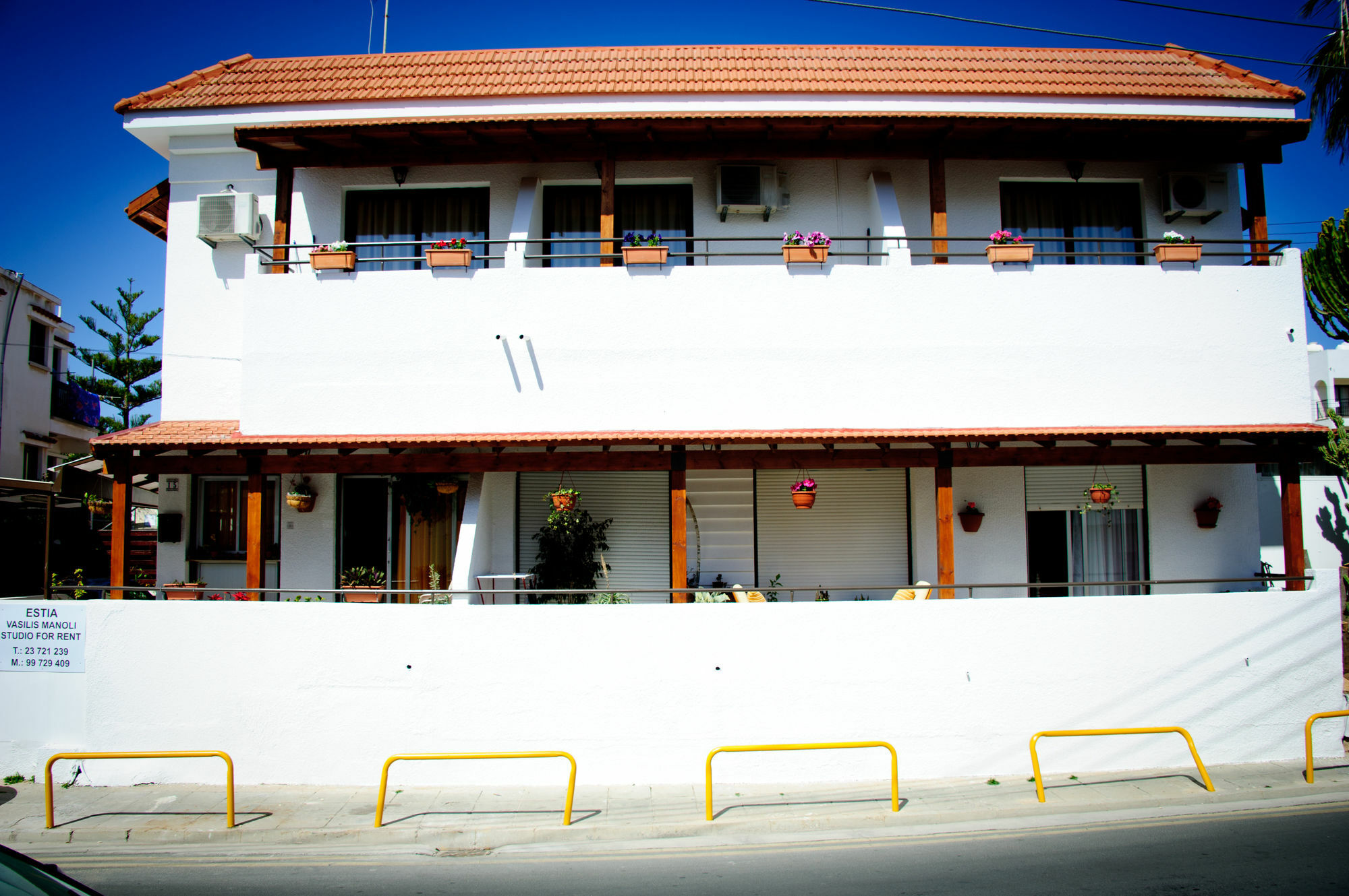 Appartement Estia Vasilis Manoli à Ayía Nápa Extérieur photo